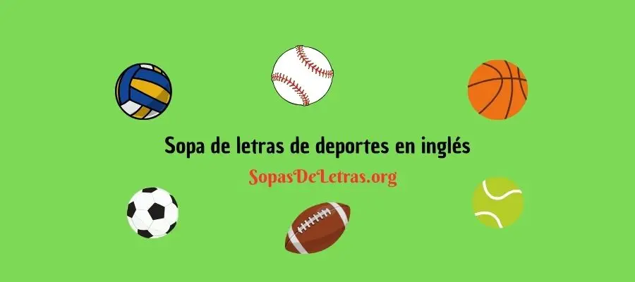 sopa de letras deportes en ingles, deportes y juegos sopa de letras en ingles