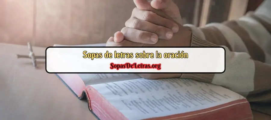 sopa de letras de oraciones, sopa de letras cristianos de la oracion para el alimento
