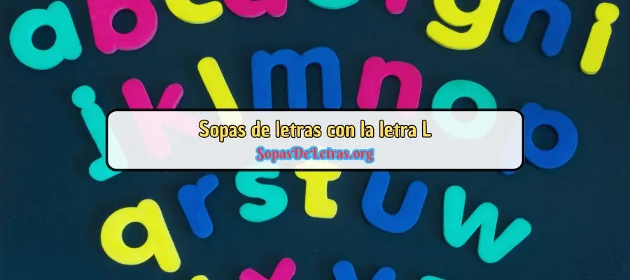 sopa de letras l
